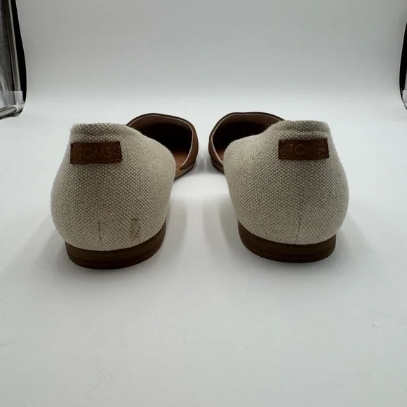 Toms Pointed Toe d'Orsay Flat - Picture 6 of 9